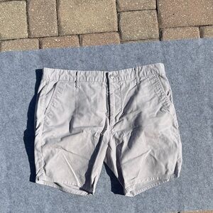 Joe's Jeans Stone Gray Flat Front Shorts